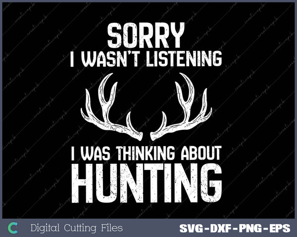 Funny Hunting Gift for Bow and Rifle Deer Hunters SVG PNG Cutting Printable Files