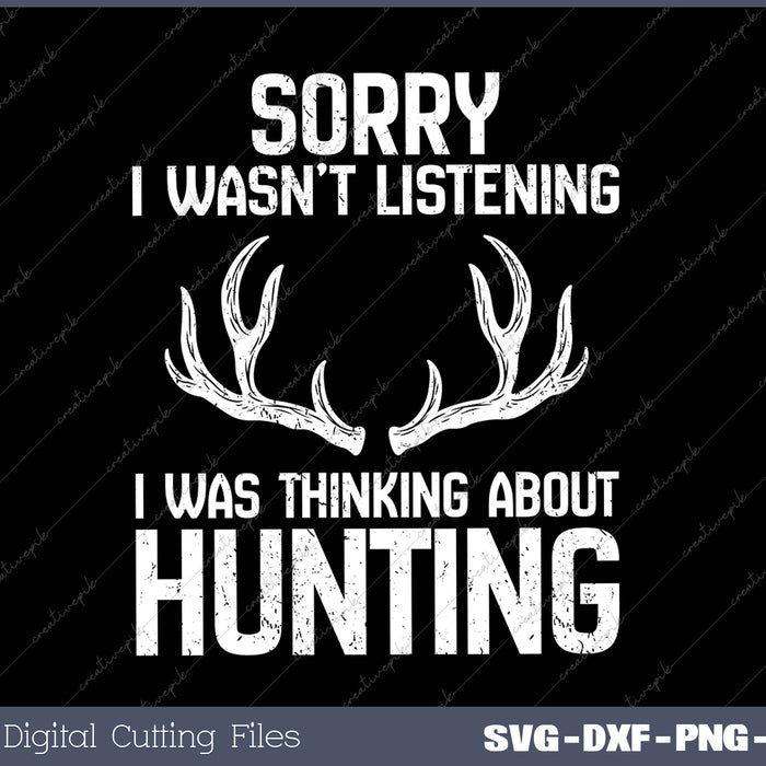 Funny Hunting Gift for Bow and Rifle Deer Hunters SVG PNG Cutting Printable Files