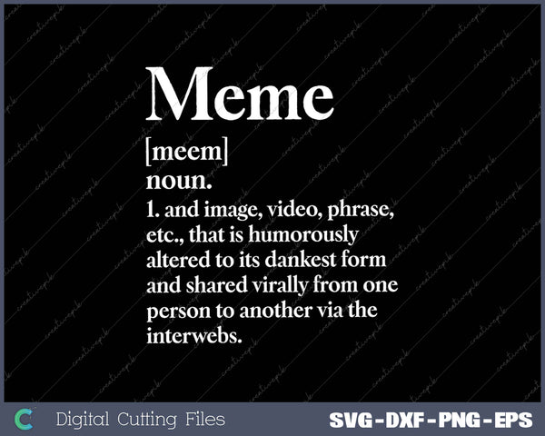 Funny Meme With Dank Dictionary Definition Meme