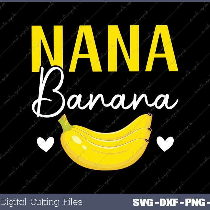 Funny Nana Banana Grandma Nana