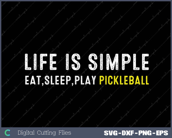 Funny Pickleball Gift Retirement SVG PNG Cutting Printable Files