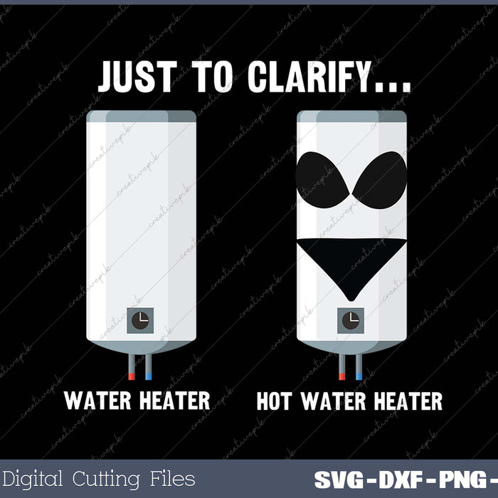 Funny Plumber Hot Water Heater Plumbing Dad Joke