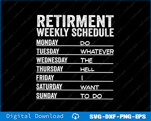 Funny Retirement Gift For Men Women Cool Retired Retired SVG PNG Cutting File