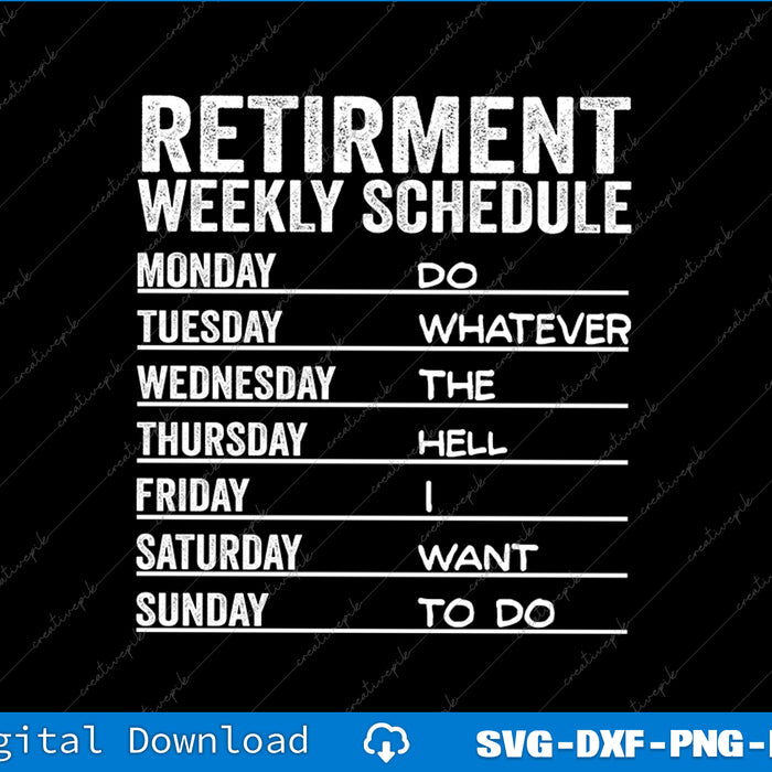 Funny Retirement Gift For Men Women Cool Retired Retired SVG PNG Cutting File