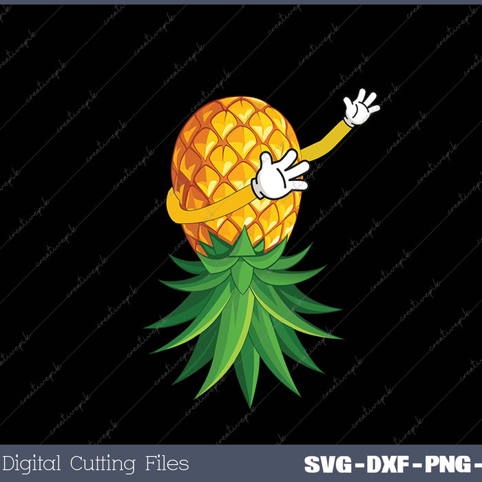 Funny Swinger Upside Down Dabbing Pineapple for Women Men