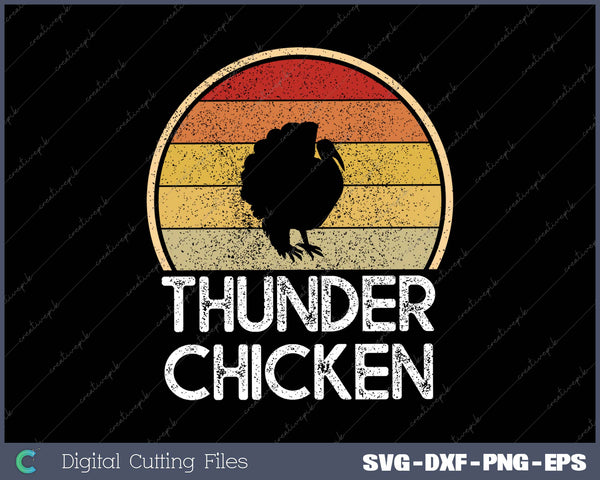 Funny Thunder Chicken Turkey Fowl Hunting 