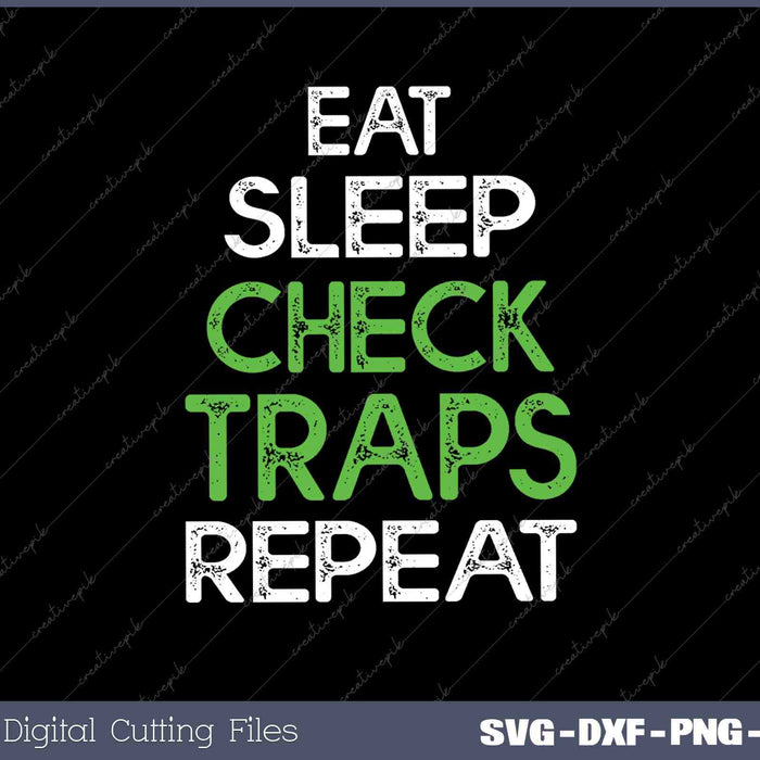 Funny Trapping Shirt Furbearer Hunting SVG PNG Printable Files