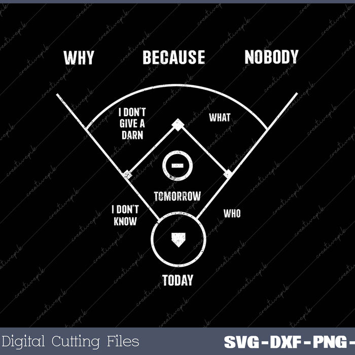 Funny Who's On First Baseball Vintage Joke Baseball Dad