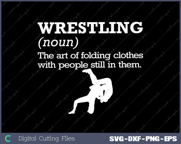 Funny Wrestling Definition Wrestler 