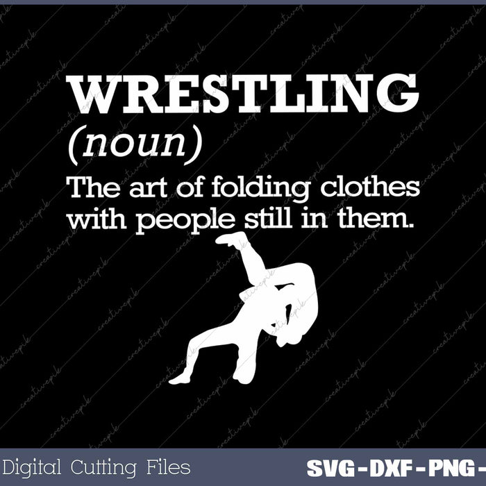 Funny Wrestling Definition Wrestler 