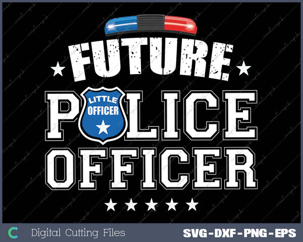 Future Police Officer Fun Novelty My Career 