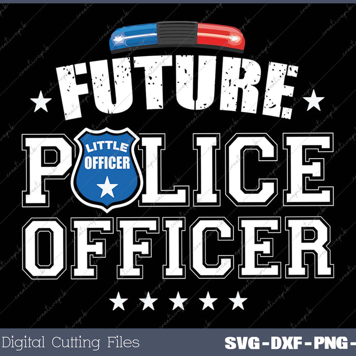 Future Police Officer Fun Novelty My Career 