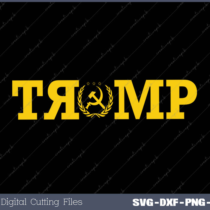 GOP Russian Anti-Trump SVG PNG Cutting Printable Files