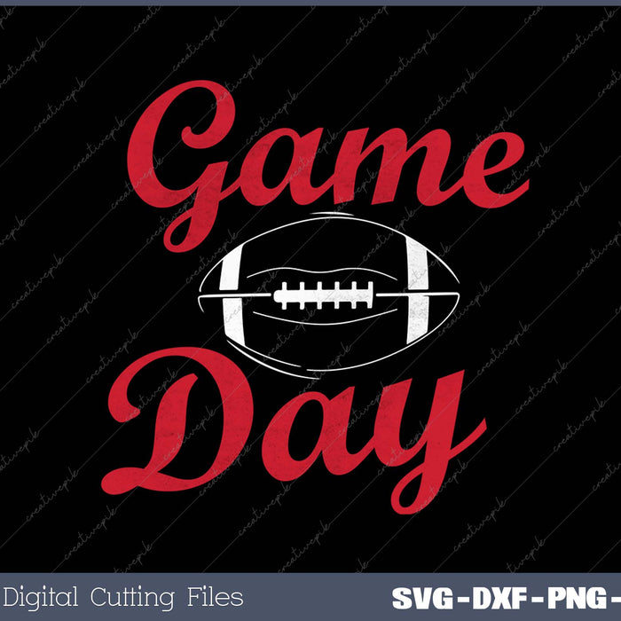 Game Day Football Cute Football Top Women 