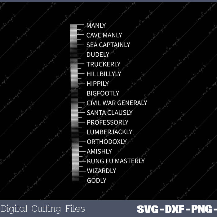 Gift for Bearded Men Beard Scale Men's