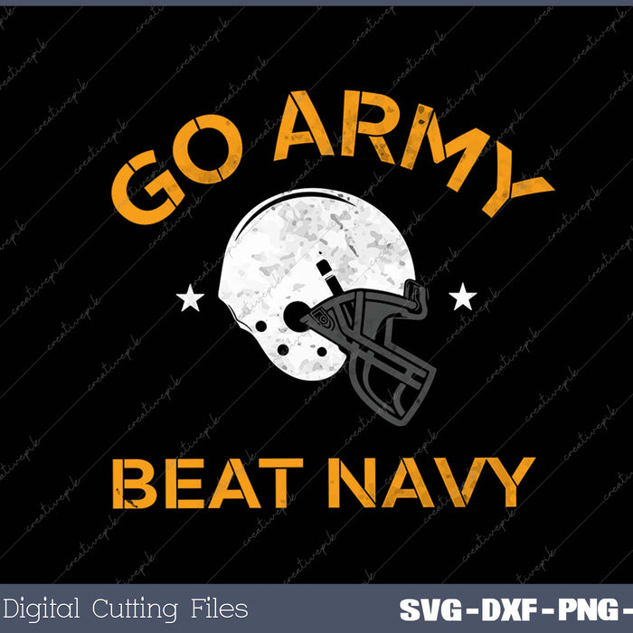 Go Army Beat Navy America's Game Sports Football Premium SVG PNG Cutting Printable Files