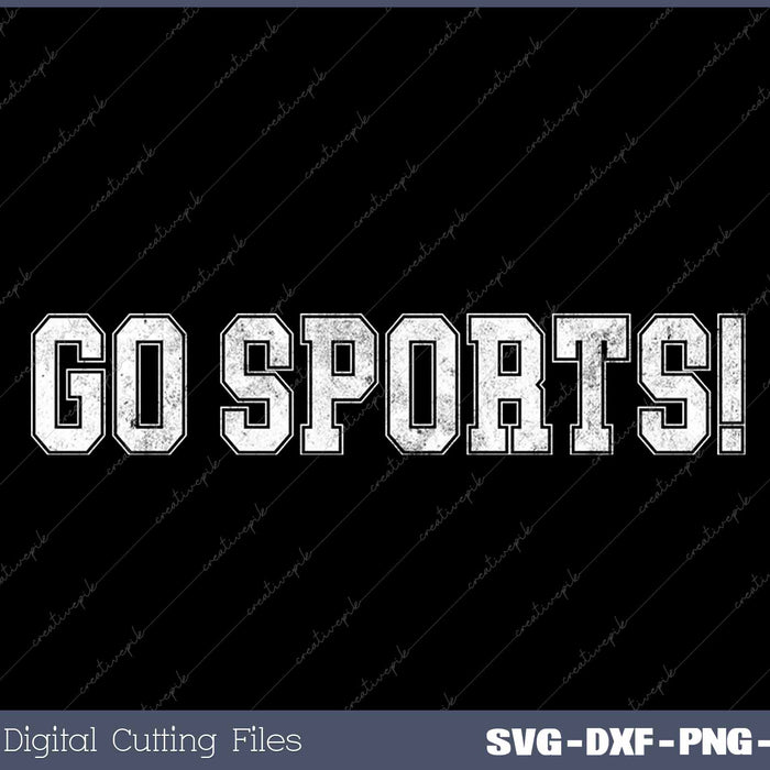 Go Sports! Funny Vintage Sports