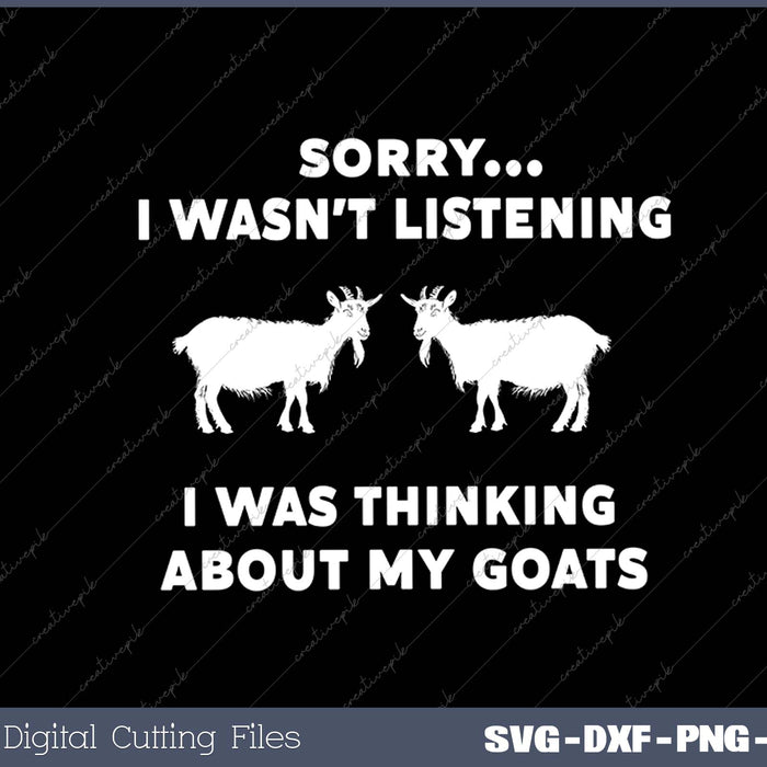 Goat Farmer Funny SVG PNG Cutting Printable Files