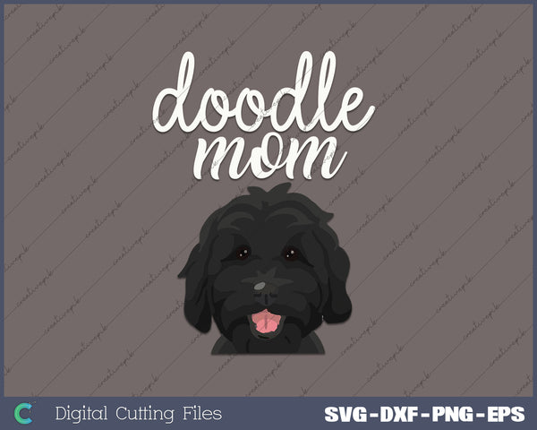 Goldendoodle Mom SVG PNG Cutting Printable Files