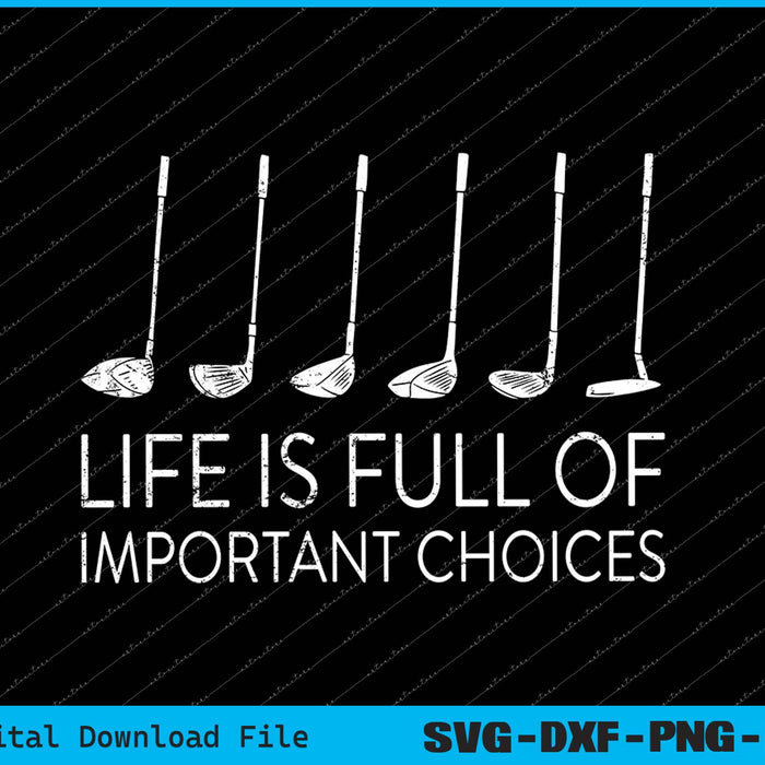 Golfing Men Sports Funny Golfer Fathers Day SVG PNG Cutting Files