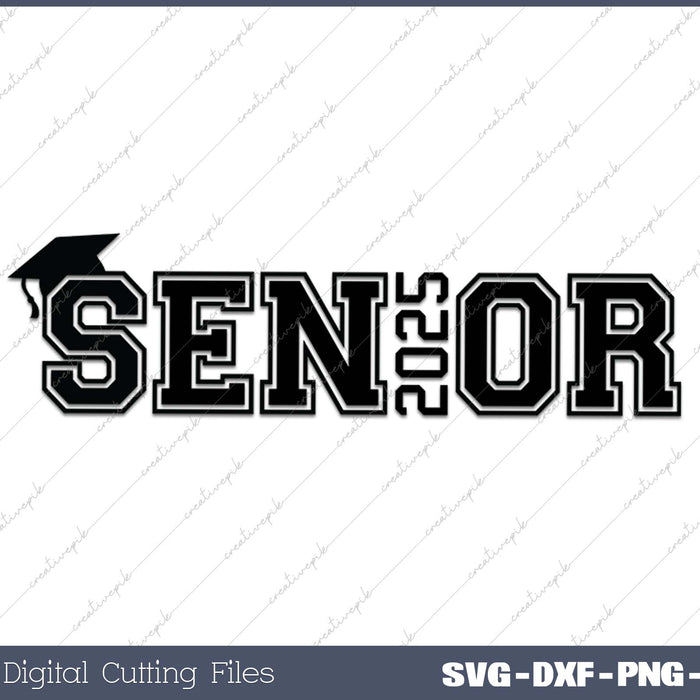 Graduation Senior 2025 Class of 2025 SVG PNG Cutting Printable Files