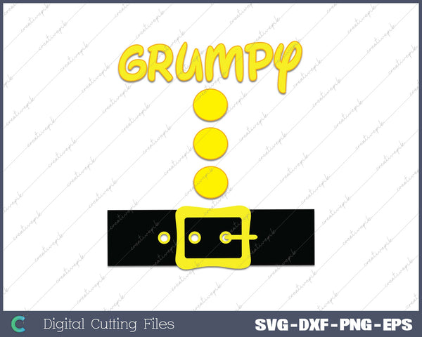 Grumpy Dwarf Easy Halloween Group Costume Dwarf Matching