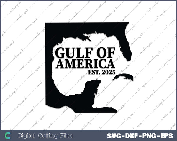 Vintage Gulf of America SVG PNG Cutting Printable Files