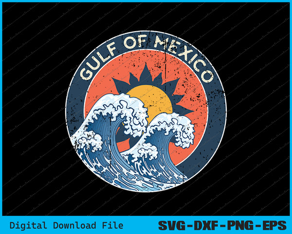 Gulf of Mexico 1672 Forever SVG PNG Cutting Printable Files