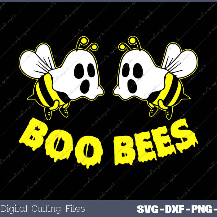 Halloween Boo Bees Ghost Matching Couples