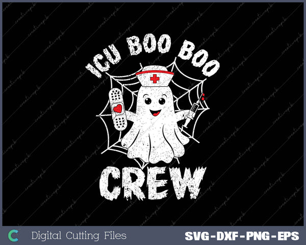 Halloween ICU Costume Women Men ICU Boo Boo Crew