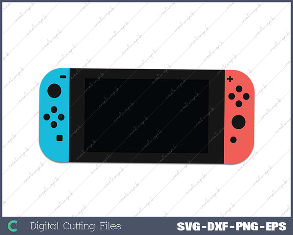 Handheld Video Game SVG PNG Cutting Printable Files