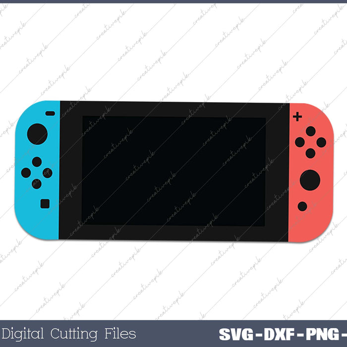 Handheld Video Game SVG PNG Cutting Printable Files