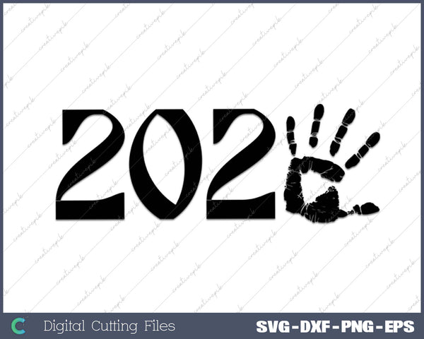 Happy New Year 2025 NYE Years Eve SVG PNG Cutting Printable Files