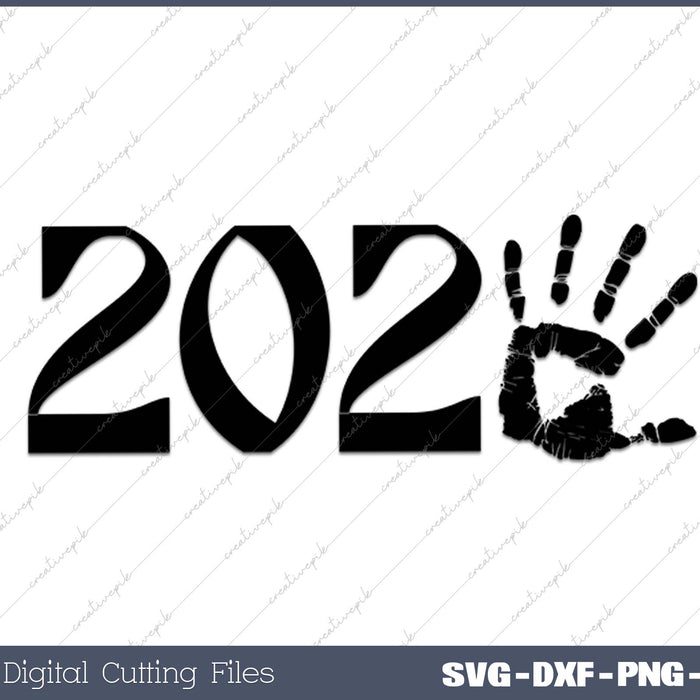 Happy New Year 2025 NYE Years Eve SVG PNG Cutting Printable Files