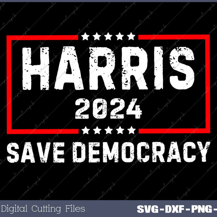 Harris 2024 US Flag Democratic President Kamala Harris 