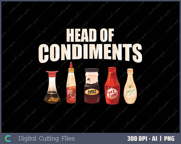 Head Of Condiments Barbecue