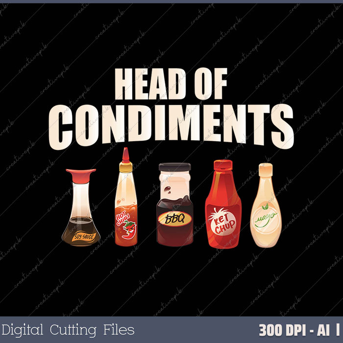 Head Of Condiments Barbecue