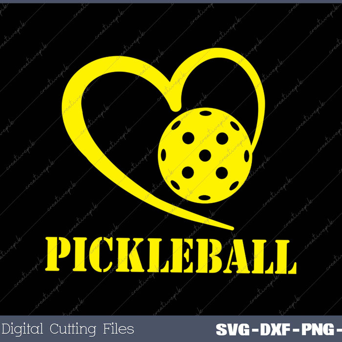 Heart Pickleball Hat for Men Women Gifts