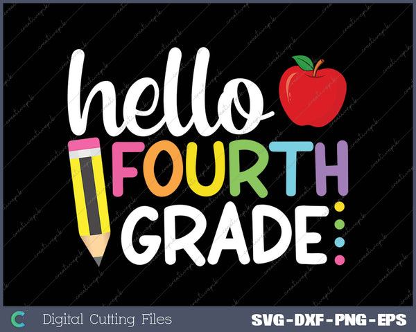 Hello Fourth Grade 4th Grade Back To School 