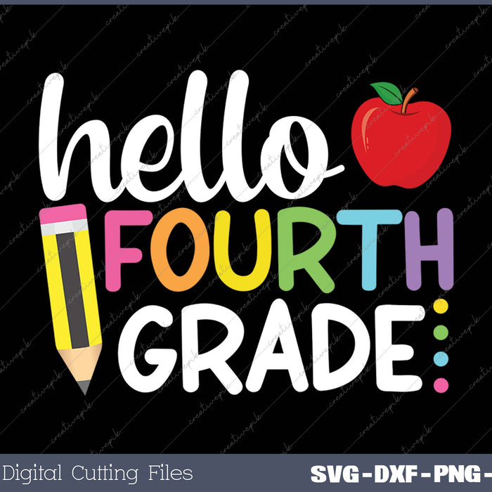 Hello Fourth Grade 4th Grade Back To School 