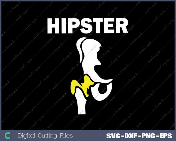 Hipster Hip Replacement Surgery Funny Orthopedic