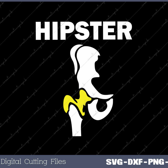 Hipster Hip Replacement Surgery Funny Orthopedic