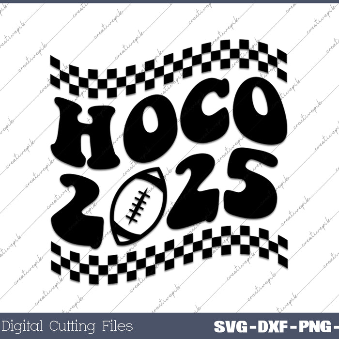 Hoco 2025 Homecoming 2025 SVG PNG Cutting Printable Files