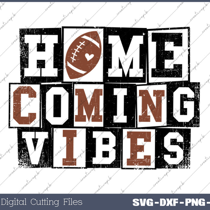 Homecoming Vibes Hoco 2025 SVG PNG Cutting Printable Files