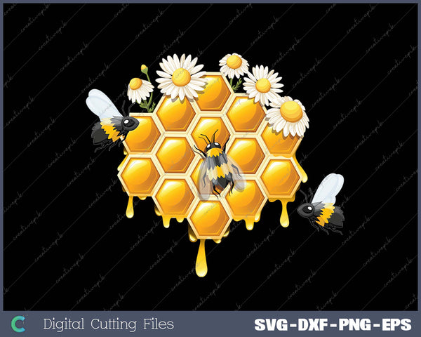 Honey Bee Hive Honeycomb Beekeeping Beekeeper Gift