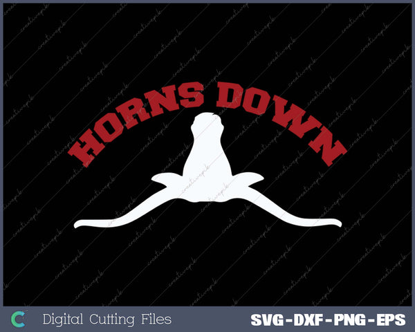 Horns Down Shirt Horns Down Texas Tuck Fexas