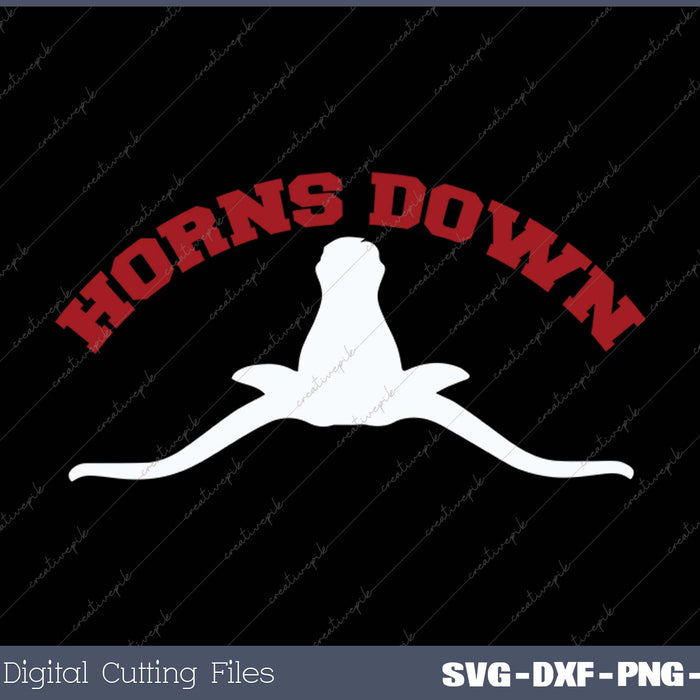 Horns Down Shirt Horns Down Texas Tuck Fexas