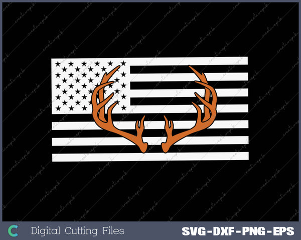 Hunting Flag SVG PNG Cutting Printable Files