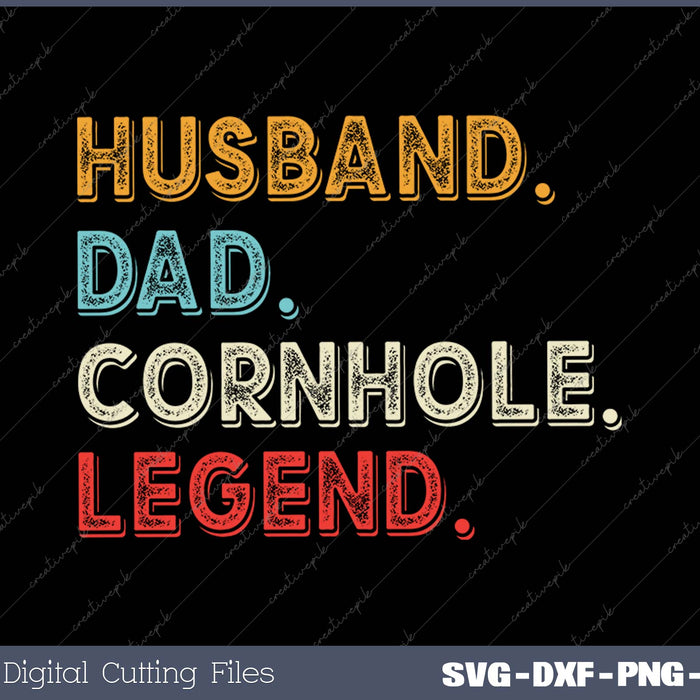 Husband Dad Cornhole Legend 