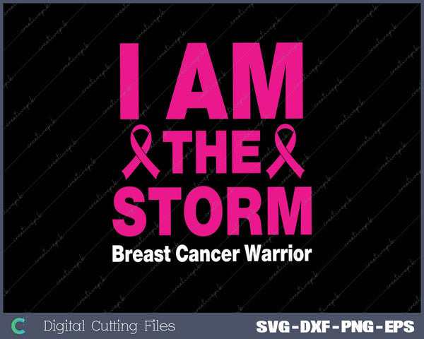 I Am The Storm Breast Cancer Survivor Warrior Tee